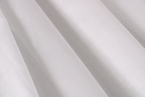 Tissu Couture Mousseline Blanc en Coton TC000760