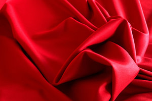 Red Wool Flannel fabric for dressmaking