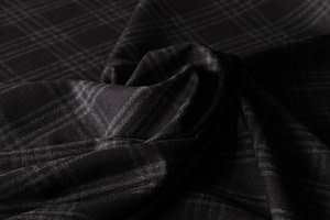Brown Wool Flannel Apparel Fabric TC000704