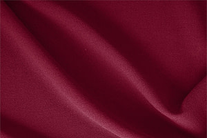 Tissu Couture Crêpe de laine Rouge rubis en Laine TC000050