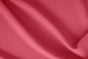 Tissu Couture Crêpe de laine Rose géranium en Laine TC000053