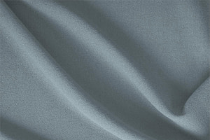 Tissu Crêpe de laine Gris lichen en Laine pour vêtements