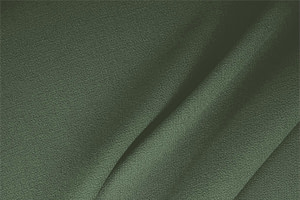 Tissu Couture Double crêpe de laine Vert galles en Laine TC000106