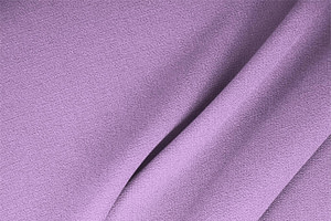 Tissu Couture Double crêpe de laine Violet wisteria en Laine TC000084
