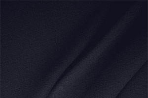 Tissu Couture Double crêpe de laine Bleu navy en Laine TC000081
