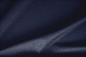 Tessuto Gabardine Stretch Blu Notte in Lana, Poliestere, Stretch per Abbigliamento TC000120