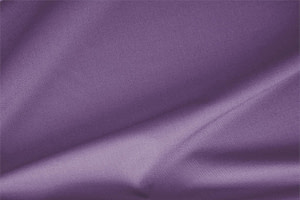 Tessuto Gabardine Stretch Viola Iris in Lana, Poliestere, Stretch per abbigliamento