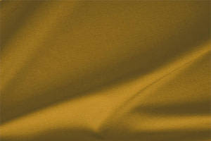 Tessuto Gabardine Stretch Giallo Ocra in Lana, Poliestere, Stretch per Abbigliamento TC000138