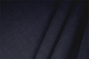 Night Blue Linen, Stretch, Viscose Linen Blend fabric for dressmaking