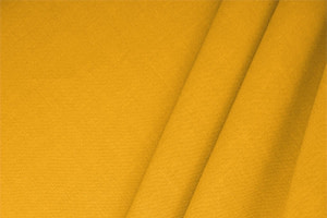 Sunflower Yellow Linen, Stretch, Viscose Linen Blend Apparel Fabric