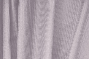 Tessuto Piquet Stretch Rosa Antico in Cotone, Stretch per abbigliamento