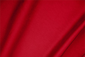 Tissu Couture Satin de coton stretch Rouge feu en Coton, Stretch TC000310