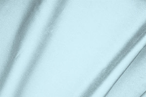 Tissu Couture Satin de coton stretch Bleu capri en Coton, Stretch TC000320