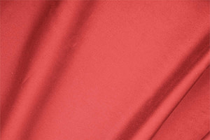 Tissu Couture Satin de coton stretch Orange corail en Coton, Stretch TC000308