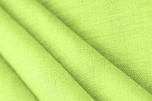 Apple Green Linen Linen Canvas fabric for dressmaking