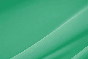 Tissu microfibre légère de polyester verte menthe pour vêtements