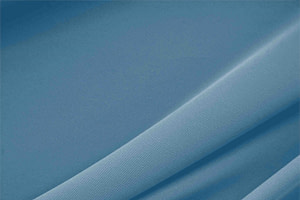 Tissu Microfibre lourde Bleu sucre en Polyester pour vêtements