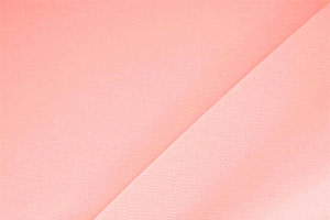 Tessuto Microfibra Crêpe Rosa Pesca in Poliestere per Abbigliamento TC000466