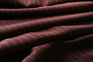 Brown Wool Apparel Fabric TC000834