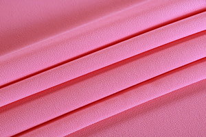 Tessuto Microfibra Crêpe Rosa in Poliestere per Abbigliamento TC000913