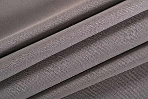 Dove Beige Polyester Crêpe Microfiber fabric for dressmaking