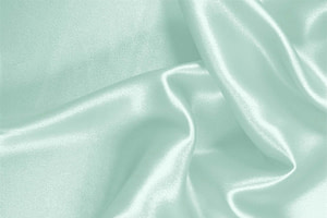 Chlorophyll Green Silk Crêpe Satin Apparel Fabric