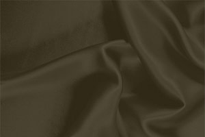 Brown Silk Crêpe Satin Apparel Fabric UN000216