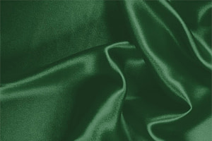 Tissu Couture Crêpe Satin Vert émeraude en Soie