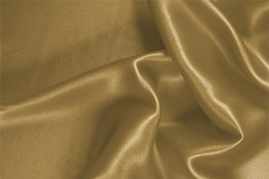 Honey Brown Silk Crêpe Satin Apparel Fabric
