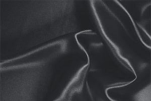 Gray Silk Crêpe Satin Apparel Fabric UN000187