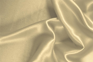 Champagne Yellow Silk, Stretch Silk Satin Stretch fabric for dressmaking