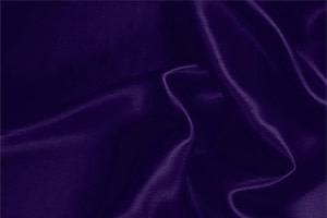 Tessuto Raso Stretch Viola Violetta in Seta, Stretch per Abbigliamento UN000632