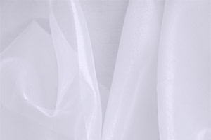 Tissu Couture Organza Violet albâtre en Soie UN000576
