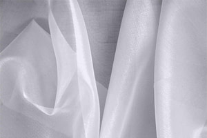 Tissu Couture Organza Violet lavande en Soie