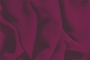 Cerise Purple Silk Georgette Apparel Fabric