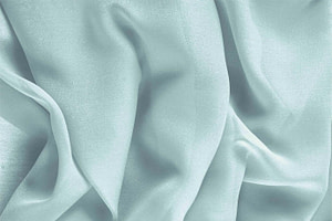 Water Blue Silk Georgette Apparel Fabric