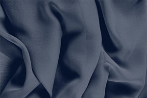 Blue Silk Georgette Apparel Fabric UN000451