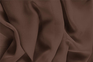 Brown Silk Georgette Apparel Fabric UN000481