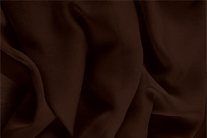 Cofee Brown Silk Georgette fabric for dressmaking