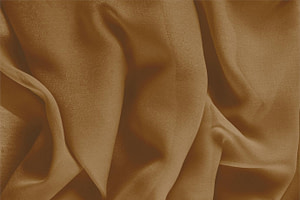 Caramel Brown Silk Georgette Apparel Fabric