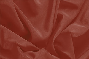 Red Silk Crêpe de Chine Apparel Fabric UN000349