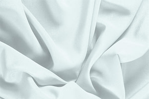 Tissu Couture Crêpe de Chine Bleu pâle en Soie UN000372