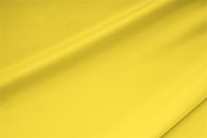 Lemon Yellow Silk, Stretch Crêpe de Chine Stretch fabric for dressmaking