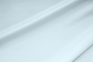 Light blue stretch silk crepe de chine fabric for dressmaking