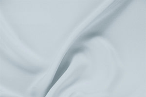 Tessuto Drap Blu Fonte in Seta per Abbigliamento UN000738