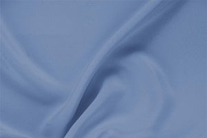 Tessuto Drap Blu Temporale in Seta per Abbigliamento UN000736