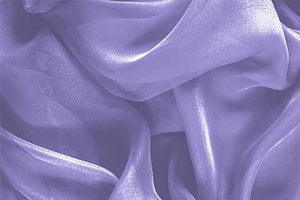 Wisteria Purple Silk Chiffon Apparel Fabric