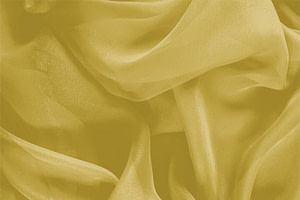 Yellow Silk Chiffon Apparel Fabric UN000551