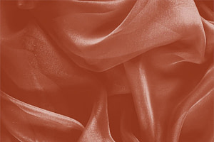 Brown Silk Chiffon Apparel Fabric UN000554
