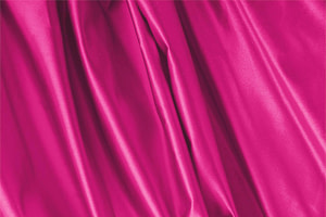 Bougainvillea fuchsia pure silk duchesse satin fabric for dressmaking